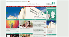 Desktop Screenshot of mueritz-klinikum.de